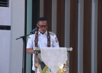 Foto : Pj Wali Kota Pontianak Edi Suryanto prihatin dengan rendahnya kesadaran warga Pontianak Utara dalam membayar PBB.