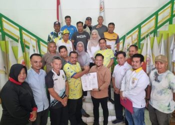 Didukung 80 Persen Pemegang Suara, Theo Resmi Daftarkan Diri Sebagai Calon Ketua KONI Ketapang