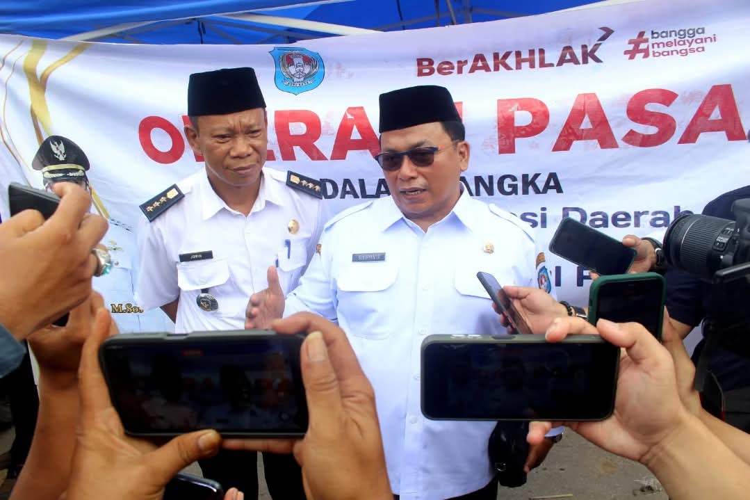 Sukiryanto menghadiri Safari Ramadan Pemerintah Kabupaten Kubu Raya di Masjid Nurul Qolbi, Desa Ambawang Kuala, Kecamatan Sungai Ambawang, Rabu (19/3/2025)
