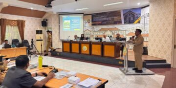 Forum Perangkat Daerah di Aula Rohana Muthalib BAPPERIDA Pontianak, Senin (28/4/2025). Foto : Istimewa.