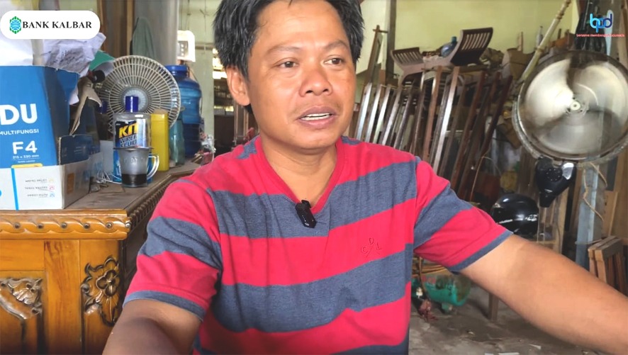 AHMAD Busro, pengusaha Mebel Jepara sukses dari Kabupaten Sambas, Kalimantan Barat