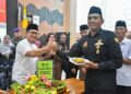Peringatan Hari Ulang Tahun (HUT) ke-38 Angkatan Tamtama Delapan Tujuh (Antapanju) di Aula Praja Utama Kantor Bupati Kubu Raya, Minggu (20/4/2025).