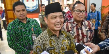 Ria Norsan saat menghadiri Musrenbang RKPD dan Musrenbang RPJMD Kabupaten Kubu Raya di Kantor Bupati Kubu Raya, Kamis (24/4/2025).
