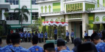 Pemerintah Kota Pontianak menggelar apel dalam rangka Hari Otonomi Daerah ke-29.