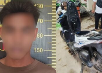 Curi Motor di Rasau Jaya, Warga Sungai Raya Diringkus tanpa Perlawanan di Kediamannya