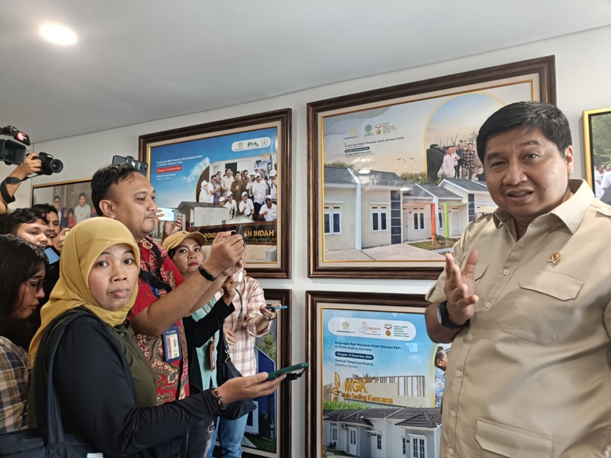Menteri Perumahan dan Kawasan Permukiman Maruarar Sirait mengalokasikan 1.000 rumah subsidi untuk wartawan.