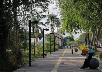 Tata ruang kota yang sudah ditata oleh Pemerintah Kota Pontianak.