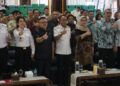 Wakil Gubernur Kalbar, Krisantus Kurniawan saat menghadiri rapat Koordinasi Bidang Hukum dan Hak Asasi Manusia Provinsi Kalimantan Barat Tahun 2025. di aula Garuda gedung terpadu Kantor Gubernur Kalbar pada Rabu (30/04/2025). Foto : Deny Wahyu Hendrata.