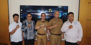 Plh Kepala Diskominfo Kota Pontianak Edy Purwanto, saat menghadiri Forum Perangkat Daerah dalam rangka penyusunan Rencana Strategis (Renstra) Diskominfo Kota Pontianak Tahun 2025-2029.