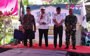Wabup Jember Djoko Susanto dalam HUT ke-22 SEKTI bersama Kakan ATR/BPN Jember, Akhyar Tarfi. foto: Sigit Priyono/Jurnalis.co.id