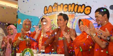 Wakil Wali Kota Pontianak Bahasan meluncurkan Program Gerakan Literasi dan Inklusi Masyarakat (GESIT) dalam rangka meningkatkan minat baca masyarakat.