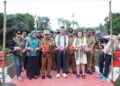 Jembatan Berkemajuan Ke 57 diresmikan oleh Bupati Sambas H. Satono, S.Sos.I., M.H., didampingi Wakil Bupati Sambas H. Heroaldi Djuhardi Alwi, ST., MT., serta Sekretaris Daerah Ir. H. Ferry Madagaskar, M.Si., pada Selasa (6/5/2025).