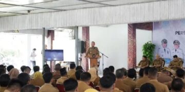 Bupati Alex Buka Sosialisasi Jaminan Sosial Ketenagakerjaan