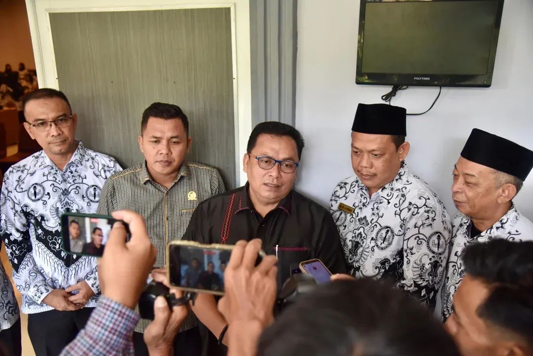 Wakil Bupati Kubu Raya, Sukiryanto, memberikan apresiasi terhadap pelaksanaan Konferensi Kabupaten V Persatuan Guru Republik Indonesia (PGRI) Kubu Raya Tahun 2025 yang digelar pada Sabtu (10/5/2025) di Gardenia Resort, Kubu Raya.