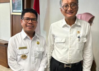 Bupati Sambas temui Menteri Pekerjaan Umum (PU), Dody Hanggodo, di Jakarta pada Selasa (27/05/2025).