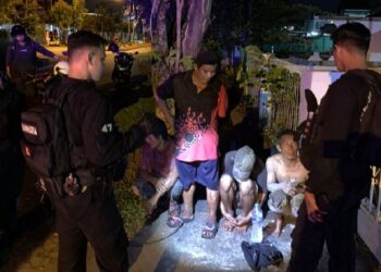 Polisi Tangkap Empat Pencuri Kabel Telkom di Pontianak