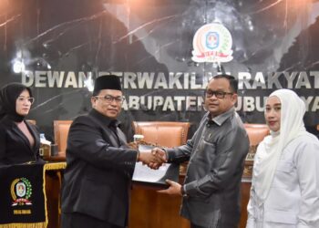 Sukiryanto usai menghadiri Rapat Paripurna DPRD Kubu Raya di Ruang Sidang Paripurna DPRD Kubu Raya, Jalan Ayani II Sungai Raya, Selasa (10/6/2025).