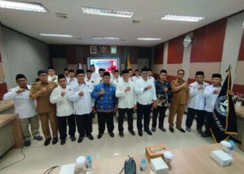 Sukiryanto dalam acara pelantikan dan pengukuhan DPD Juleha masa bakti 2025–2030 yang berlangsung di Ruang Pamong Praja II, Kantor Bupati Kubu Raya, Senin (23/6/2025).