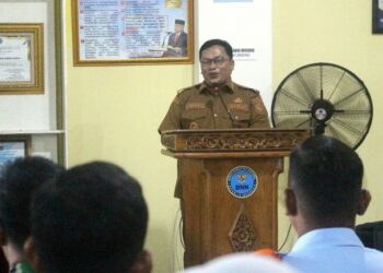 Sukiryanto menghadiri peringatan Hari Anti Narkotika Internasional (HANI) Tahun 2025 di Kantor Badan Narkotika Nasional (BNN) Kabupaten Kubu Raya, Selasa (24/6/2025).