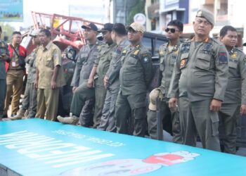Tak Kantongi Persetujuan Bangunan Gedung, Satu Kafe di Gajah Mada Dibongkar Satpol PP Pontianak