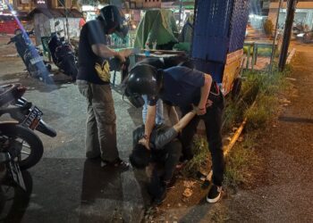 Mengamuk Ditolak Masuk River X Aston Pontianak, Pria Bersajam Diringkus Polisi