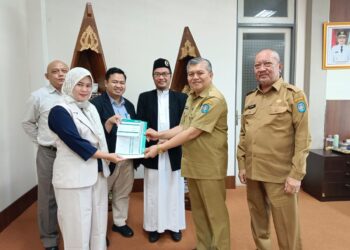 Yusran usai kegiatan presentasi dan pembukaan rekening ASN Kubu Raya melalui WGS, Selasa (8/7) di Kantor Bupati Kubu Raya.