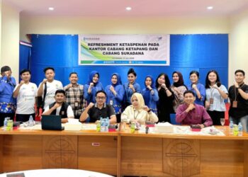 Bank Kalbar bersama PT Taspen (Persero) Cabang Pontianak menggelar kegiatan sosialisasi bertajuk "Flagging Taspen, Aplikasi Layanan Digital, dan Prosedur Perpindahan Kantor Bayar".