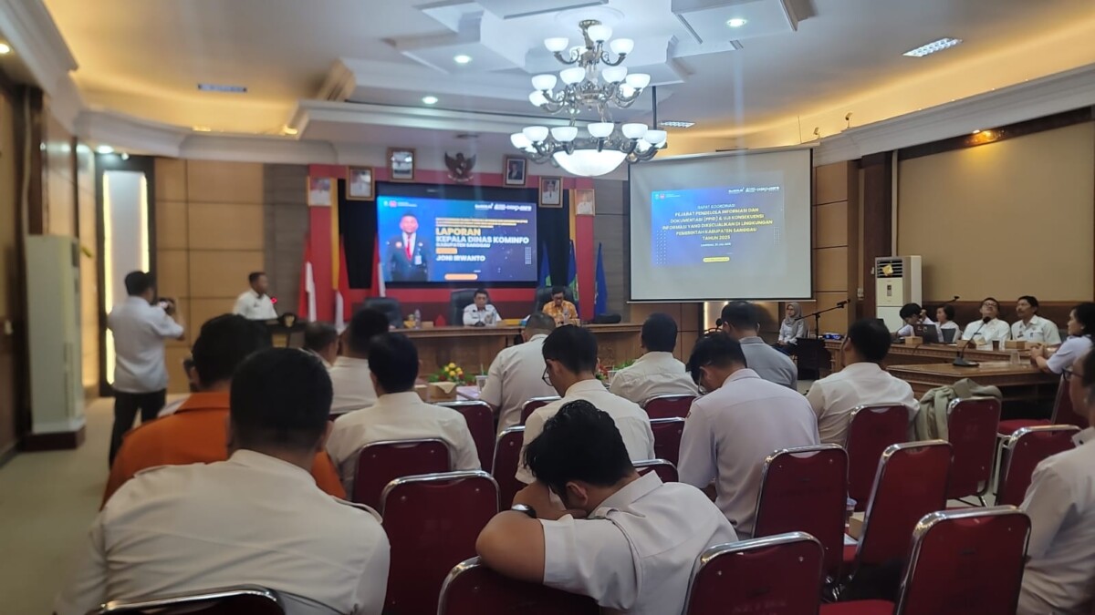 Pemkab Sanggau gelar Rapat Koordinasi PPID serta uji konsekuensi informasi yang dikecualikan di lingkungan Pemkab Sanggau. 