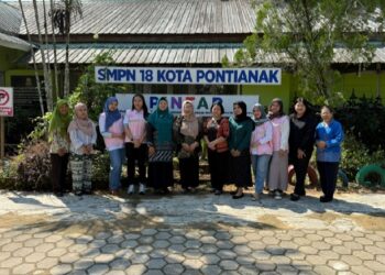 PLN Edukasi Keselamatan Ketenagalistrikan Bagi Siswa SMPN 18 Pontianak