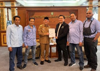 Audiensi dengan Gubernur Norsan, PWI Kalbar Diketuai Kundori Tegaskan Sebagai Peserta dan Pemilik Suara di Kongres Persatuan
