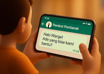 Pemerintah Kota Pontianak membuka layanan pengaduan dan informasi melalui aplikasi Whatsapp.