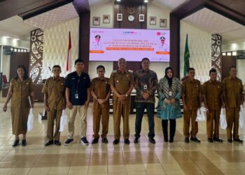 Sosialisasi Pembekalan Pra Purna Tugas ASN di Kabupaten Bengkayang yang berlangsung di Aula Rangkaya Kantor Bupati Bengkayang, Selasa (5/8)