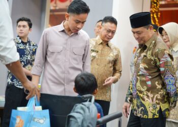 Wapres RI, Gibran Rakabuming Raka kunjungi Ayani Megamal Pontianak, Jumat (22/8/2025) sore.