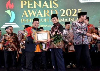 Bupati Kubu Raya Sujiwo kembali mendapat apresiasi dari Kementerian Agama RI.