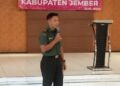 Letda Inf Khotib Kodim 0824 Jember: Wartawan GWI tak Menakutkan
