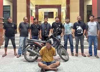 Pelaku Penipuan Bermodus Pinjam Motor di Kubu Raya Dibekuk saat Masih Kendarai Barang Bukti