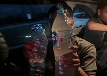 Salah seorang gepeng saat diamankan anggota Satpol PP Kota Pontianak. Foto: Satpol PP Pontianak