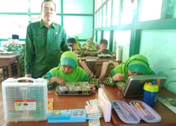 Program MBG yang masih berjalan di MIN 1 Kapuas Hulu. Taufik