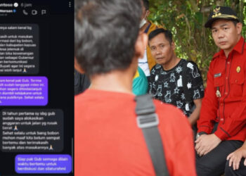 Fransiskus Diaan, mengklarifikasi dengan kawan-kawan media Senin (29/9/2025).