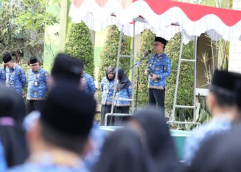 Peringatan Hari Kesaktian Pancasila di lingkungan Pemkot Pontianak.
