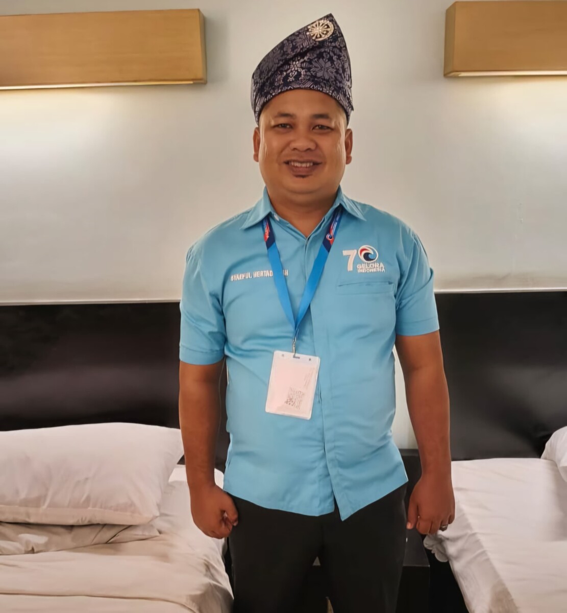 Ketua komisi 1 DPRD Kayong Utara Syaiful Hartadin. Foto (Bakri/jurnalis.co.id)