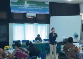 Bank Kalbar Cabang Balai Karangan Fasilitasi Pembukaan Rekening Simpeda KPE dan Tabungan Bekal bagi PPPK Sanggau.