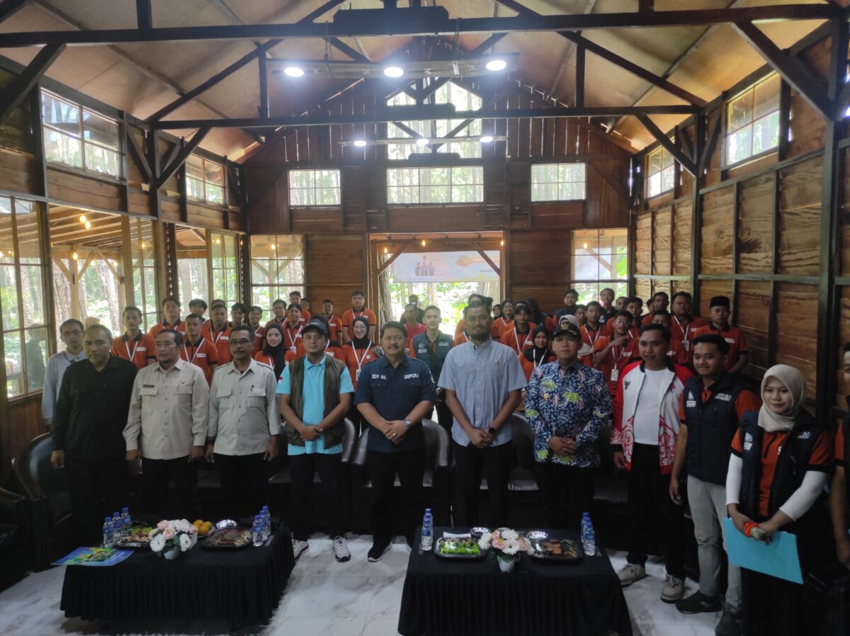 Pembukaan Jambore KIPAN Jember di bumi perkemahan PPG Durian di Desa Sidomulyo Kecamatan Silo, Jember (foto: Jurnalis.co.id/Sigit)