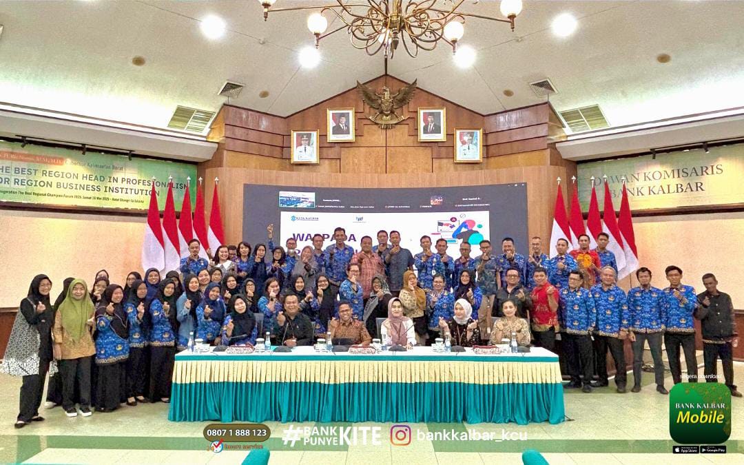 Bank Kalbar menggelar kegiatan Sosialisasi Penggunaan Cash Management System (CMS) bagi satuan kerja perangkat daerah di lingkungan Pemerintah Provinsi Kalimantan Barat. Kegiatan tersebut berlangsung di Kantor Pusat Bank Kalbar, Pontianak, pada Selasa (4/11/2025).