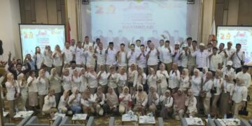 Caption: Pengurus DPC Gerindra Ketapang menyatakan penolakan bergabungnya Budi Arie ke Gerindra. Foto: Istimewa.