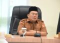 Wabup Kubu Raya Sukiryanto membuka Rakerda IPHI di Ruang Pamong Praja II Kantor Bupati Kubu Raya, Selasa (11/11/2025).