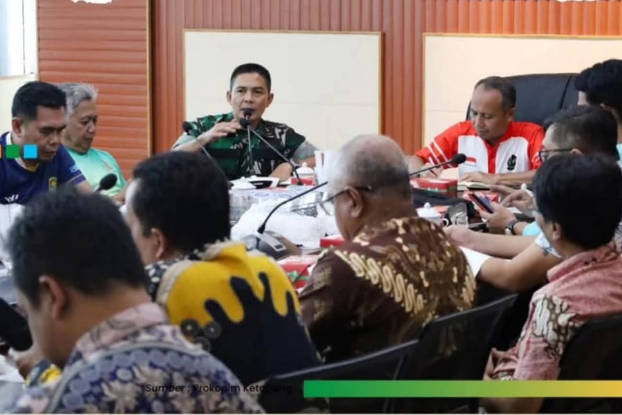 Rakor pemanfaatan aset daerah. Foto: Prokopim.