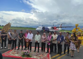 Launching rute Jember-Bali PP dengan maskapai Wings Air (foto: Jurnalis.co.id/Sigit)