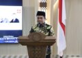Wakil Wali Kota Pontianak Bahasan membuka Musorkot KONI Kota Pontianak 2025.