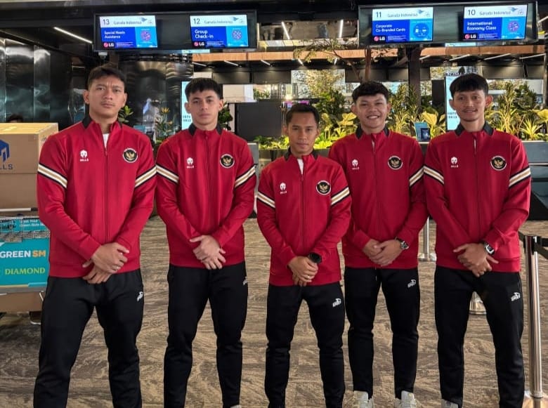 Punggawa Timnas Indonesia cabor Futsal SEA Games 2025, mahasiswa ITS Mandala Jember (foto: Jurnalis.co.id/Sigit)